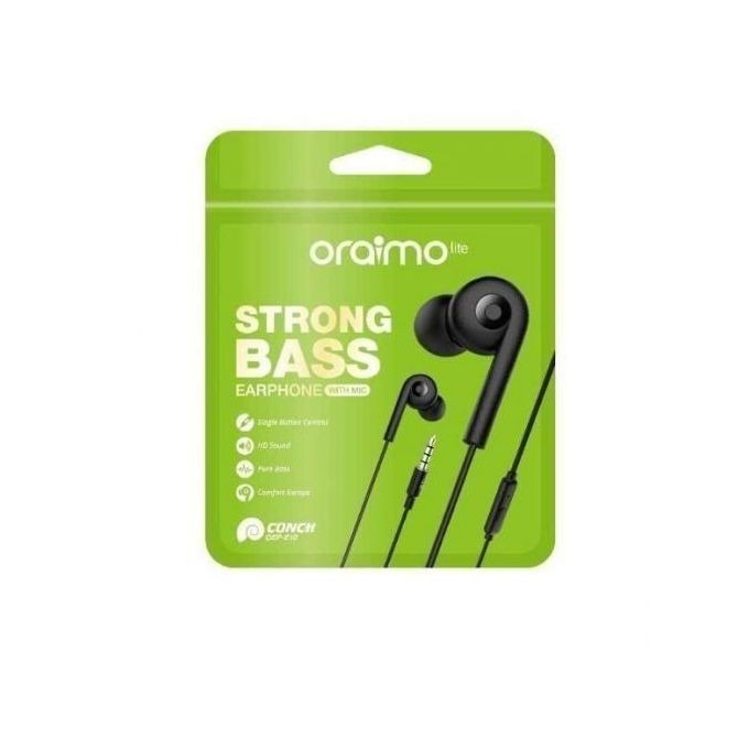 Oraimo Deep Pure Real Bass Earphone With Mic